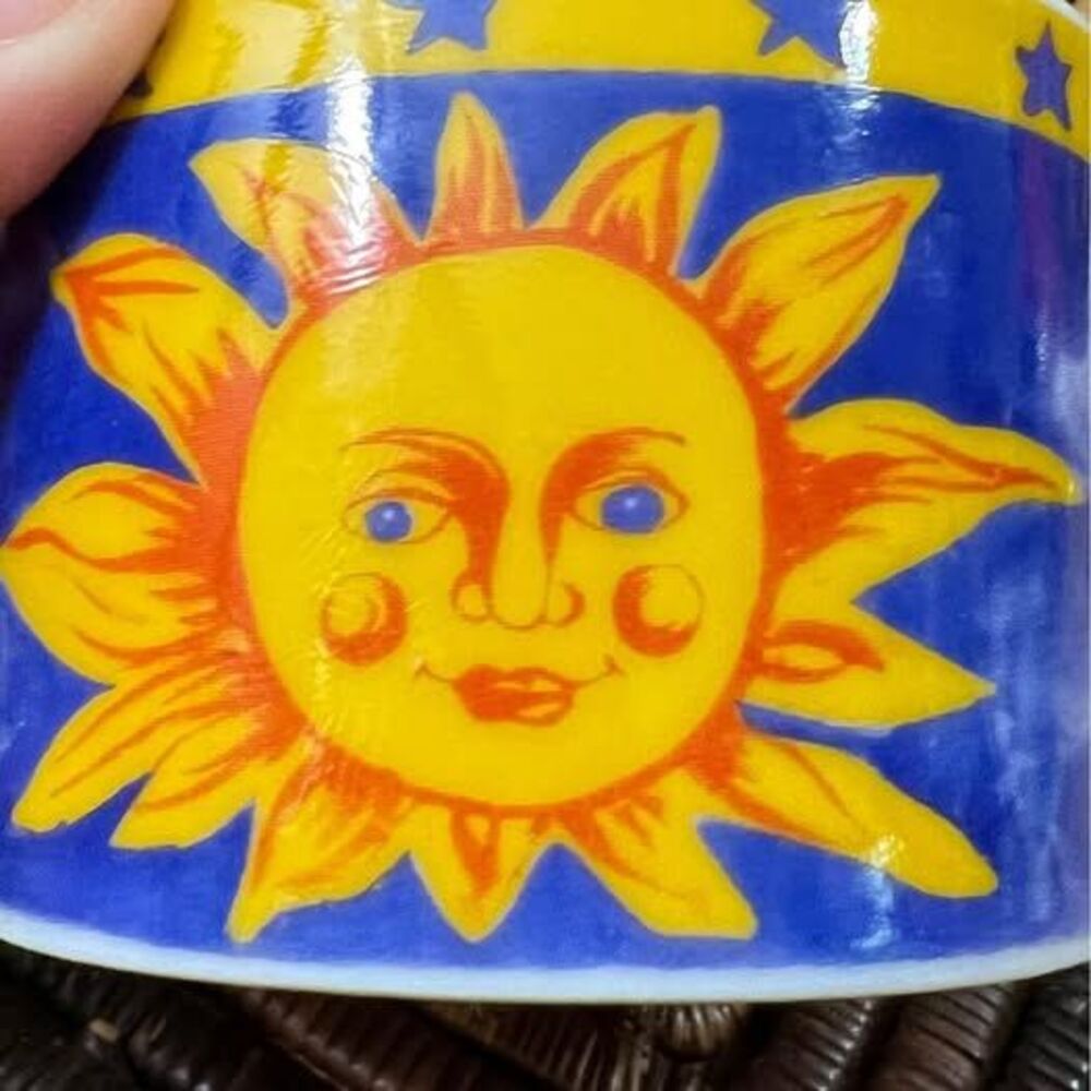 Celestial Coffee Cup Sun and Moon By Gibson (qty 1) - Picture 2 of 6
